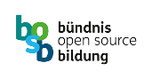 Logo von Bündnis Open Source Bildung